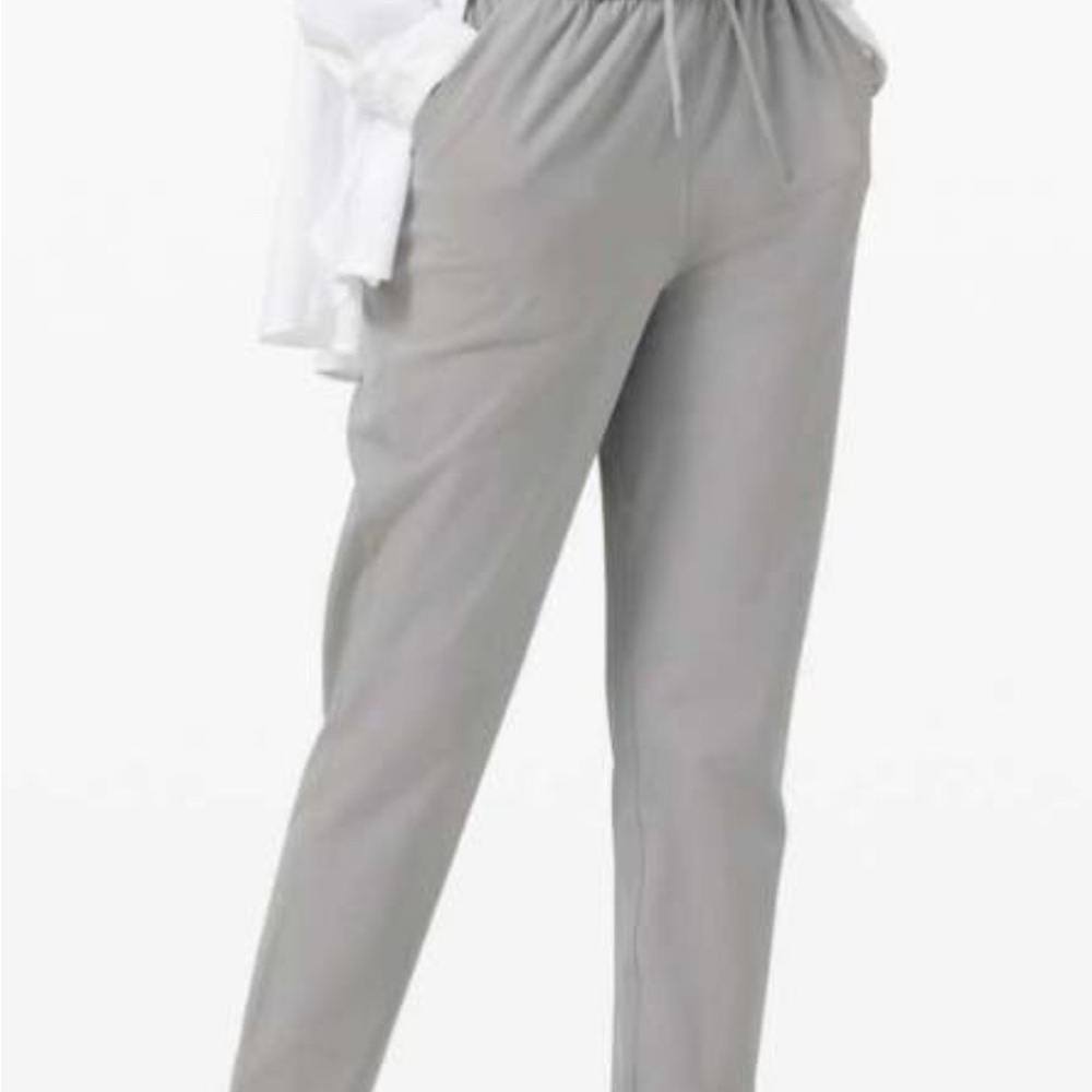 Lululemon Stylish Gray Jogger Pants